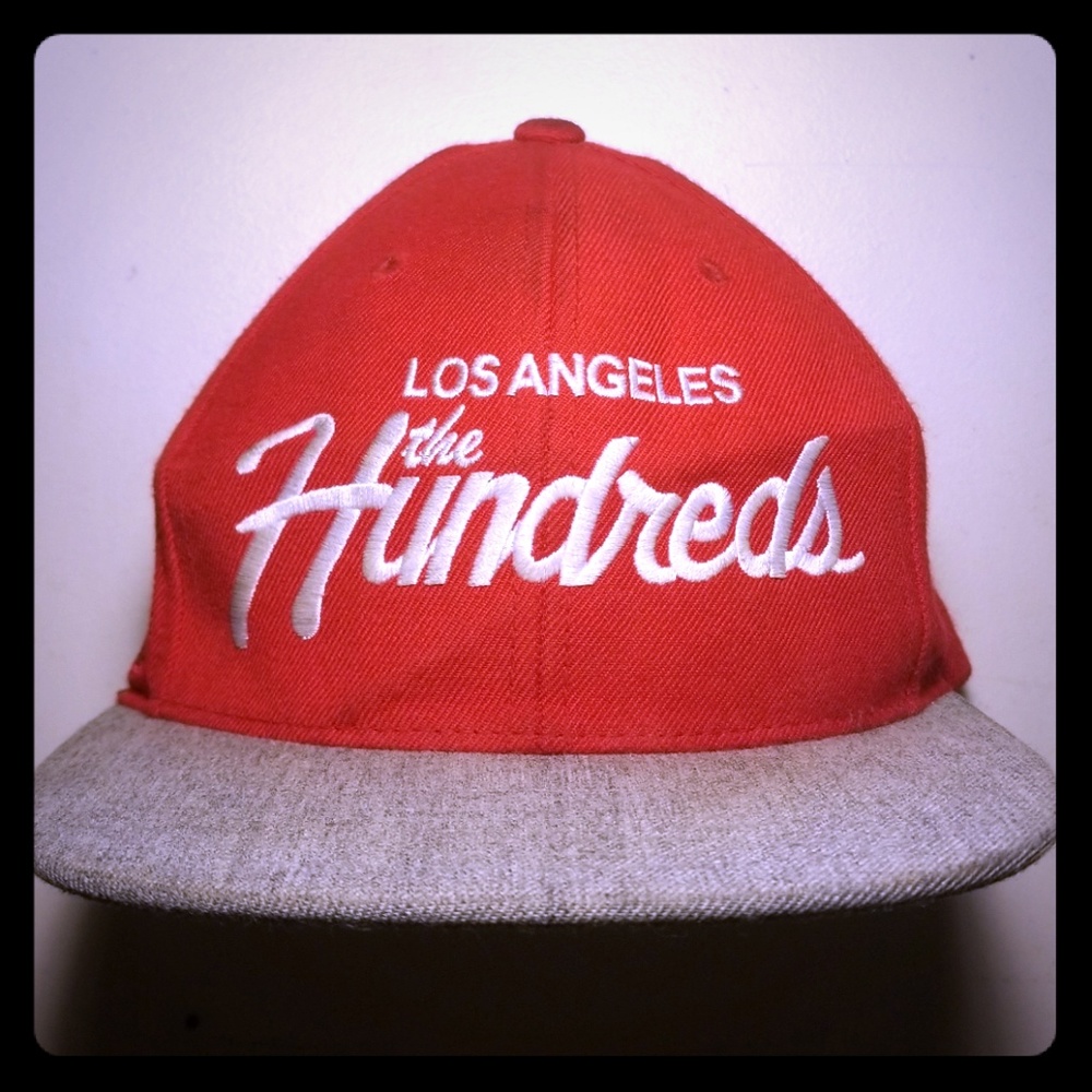 The Hundreds Los Angeles Red Snapback